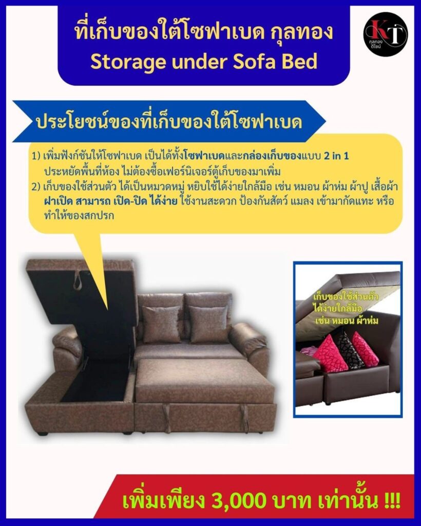 เฟอร์นิเจอร์โซฟาเบด Sofa Bed
